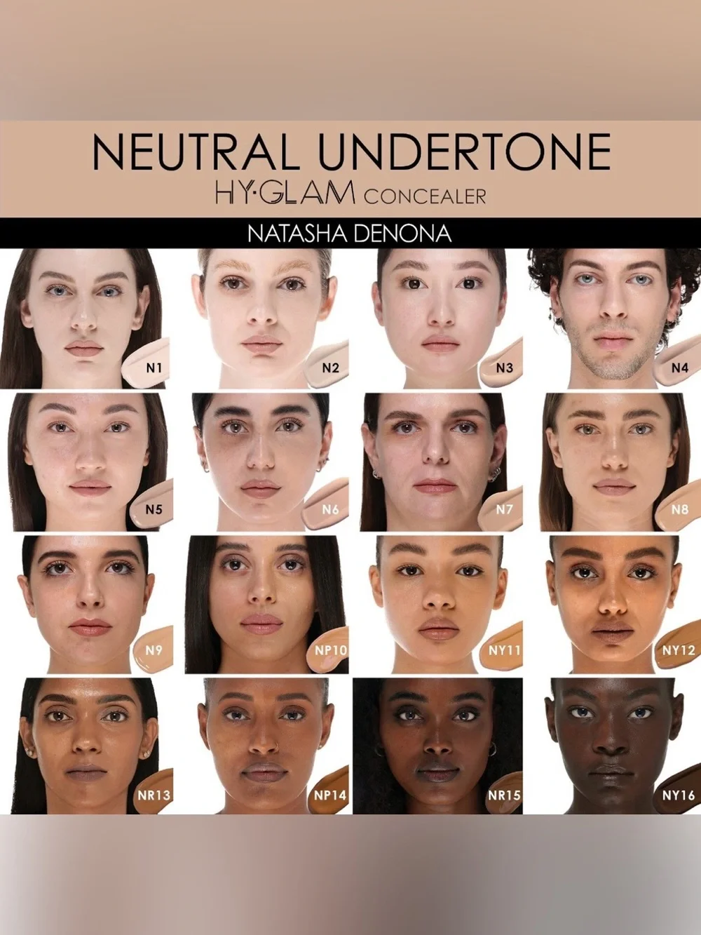 Natasha Denona HyGlam Brightening Concealer - YN9